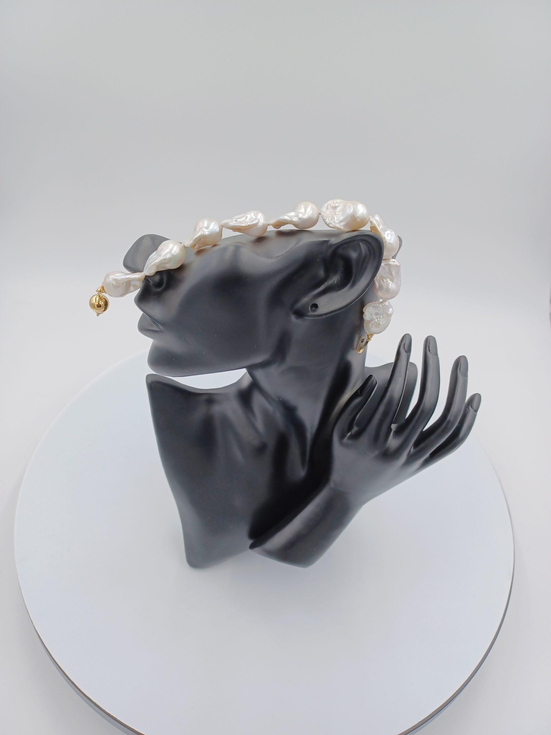 Renee White Baroque Pearl Bracelet - Image 5